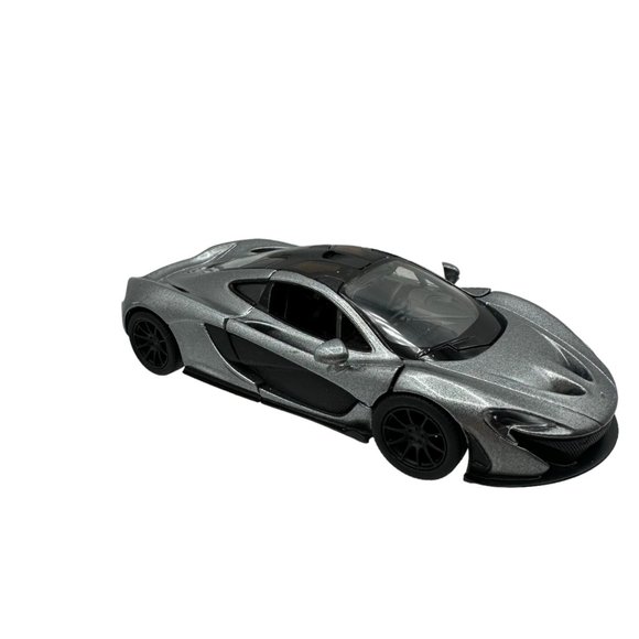 Kinsmart McLaren P1 Model Car Silver 1/36 Scale KT5393 Diecast Pull Back Action - Picture 5 of 11